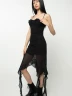 Vestido Midi con Encaje - Navigare