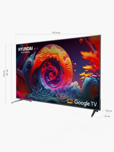Smart Tv  Hyundai 75" HYLED7505G | Google TV 4K