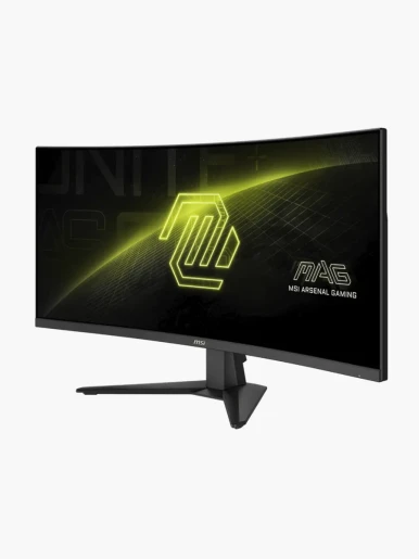 Monitor MSI 34″ MAG 346CQ - Curvo Gamer UWQHD 180 Hz | Negro