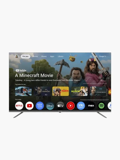 Combo Smart Tv Indurama 58″ UHD 4K Google TV + Smart Tv 32″ HD Google TV