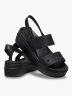 Crocs - Sandalias de plataforma Brooklyn Woven Slide
