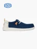 Hey Dude - Wally Linen Craft Slip-On | Azul