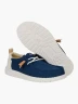 Hey Dude - Wally Linen Craft Slip-On | Azul