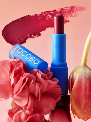 Tocobo - Bálsamo Labial con Color Glow & Glass | Rose Burn