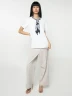 Camiseta Casual Con Pañoleta Integrada - Navigare