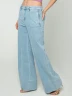 Jean wide leg pinzas delanteras