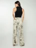 Jean wide leg estampado manchas