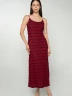 Vestido Largo Casual Ajustado Elegante