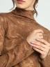 Blusa de encaje con cuello alto - Navigare