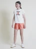 Street Monkey - Short casual con pinzas frontales
