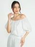 Blusa campesina con hombros descubiertos - Navigare
