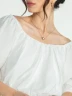 Blusa campesina con hombros descubiertos - Navigare