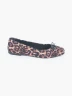 Via Uno - Baletas Animal Print Leopard