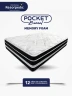 Colchón Resorpedic 1½ Plazas Pocket Boreal MF | Gris Claro