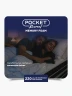 Colchón Resorpedic 1½ Plazas Pocket Boreal MF | Gris Claro