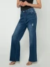Pantalón Jean Wide Leg Ripped