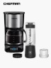 Combo Cafetera Chefman 12 Tazas Programable + Licuadora Portátil Chefman Inalámbrica USB-C