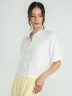 Camisa de manga corta con botones metálicos - August 1810
