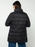 Chaqueta acolchada larga con cuello alto - Labelle