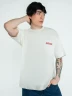 Camiseta Oversize con Estampado Gráfico - Navigare