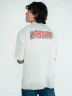 Camiseta Oversize con Estampado Gráfico - Navigare