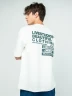 Camiseta Oversize Estampada - Navigare
