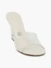 Sandalias de Tacón Cuña Transparente