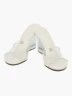 Sandalias de Tacón Cuña Transparente