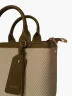 Cartera Satchel mini Bagco | Beige