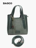 Cartera Satchel mini Bagco | Verde