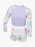 Traje de baño de dos piezas con protección solar - Circus Kids