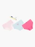 Pack de 3 panties infantiles con diseños de fresas y rayas - Hugs And Kisses