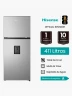 Refrigeradora Top Mount Inverter Hisense 411lt | Silver