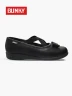 Bunky - Zapato Escolar Ballerina Mila Elástico | Negro