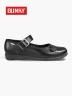 Bunky - Zapato Escolar Ballerina Mila Corazón | Negro