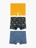 Set de 3 Bóxers PreEscolar con Estampado de Skate - Circus Kids