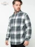 Camisa Cuadros Casual Manga Larga