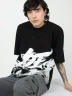 Camiseta Oversize Con Estampado Urbano Frontal - Taxi