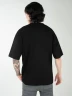 Camiseta Oversize Con Estampado Urbano Frontal - Taxi
