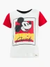 Camiseta infantil Mickey Mouse Racing con bloques de color
