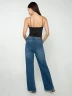 Jean Wide Leg Detalle Cintura