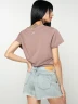 Short Denim Boton Cruzado