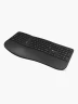 Teclado Premium Ergonómico Klip Xtreme Inalámbrico KBK-530S | Negro