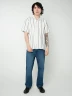 Camisa Manga Corta Rayas Verticales - Navigare