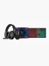 Combo Silla Gamer + Escritorio Eléctrico Pottenza SJZ01-22R-B3 | Amaderado/Rojo
