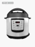 Olla De Presion Black Decker Multiuso Digital | Silver