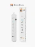 Protector de sobretensión inteligente Nexxt Wi-Fi | Blanco