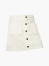 Falda Corta Casual Con Botones - Circus Kids