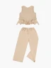 Conjunto Casual Crop Top Y Pantalón Wide Leg - Circus Kids
