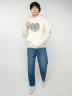 Hodie Con Estampado Empire State - Navigare